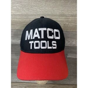 Matco Tools Winners Circle Snapback Hat Black Red Embroidered Cap NEW